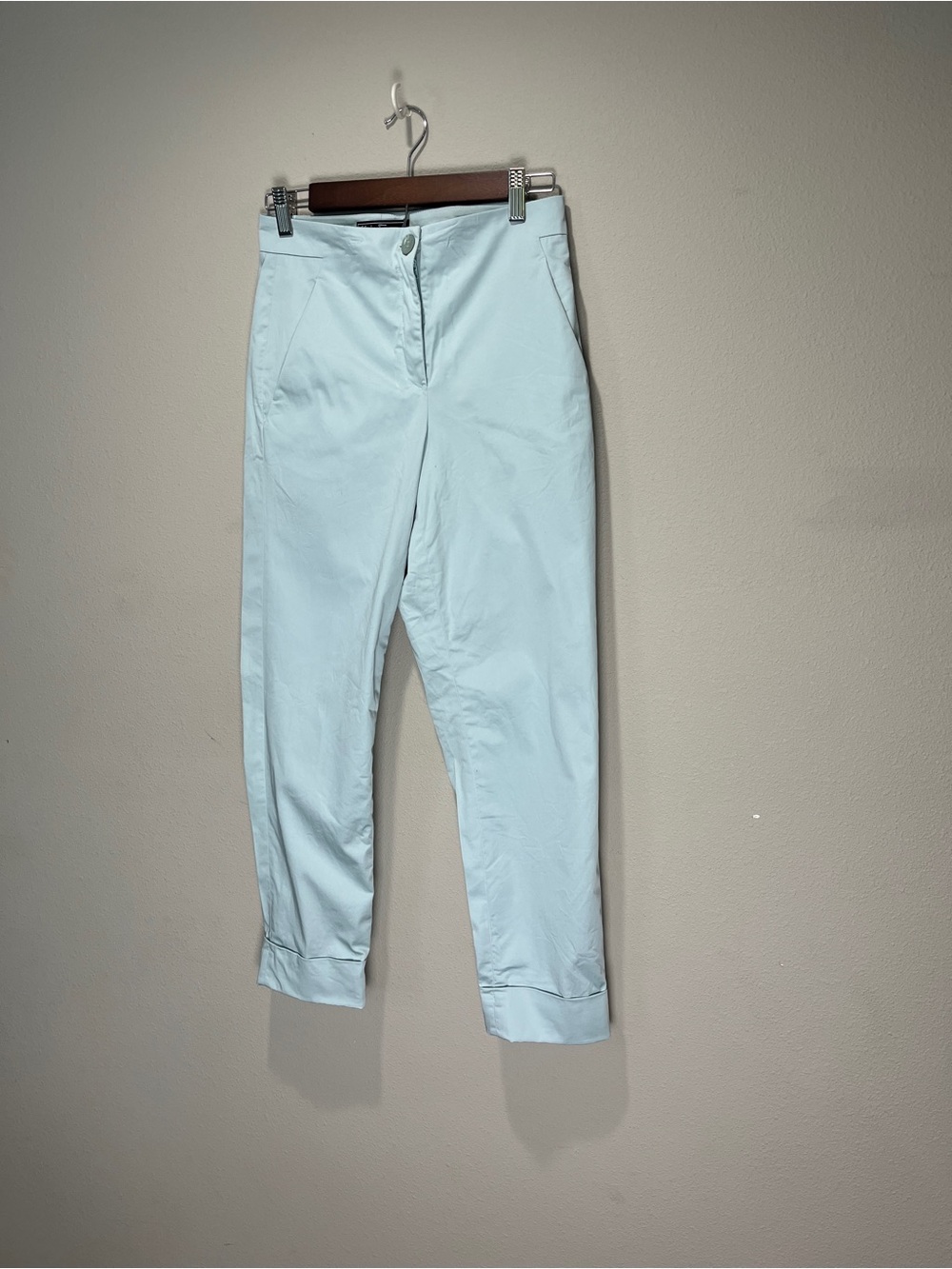 Salvatore Ferragamo dress pants chino cotton stretch cuffed It36. 28x27
